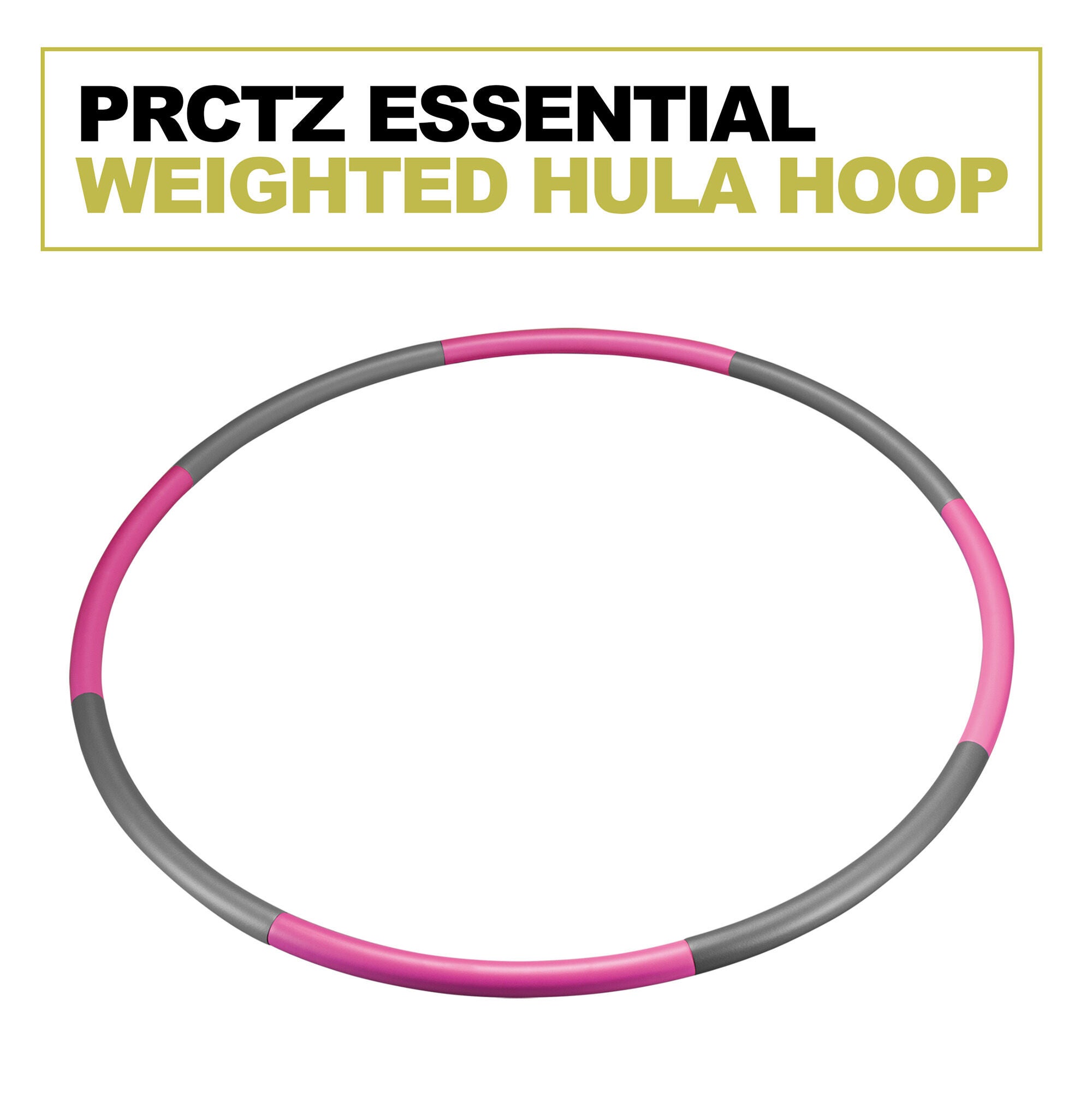 Weighted Hoola Hoop - Pink